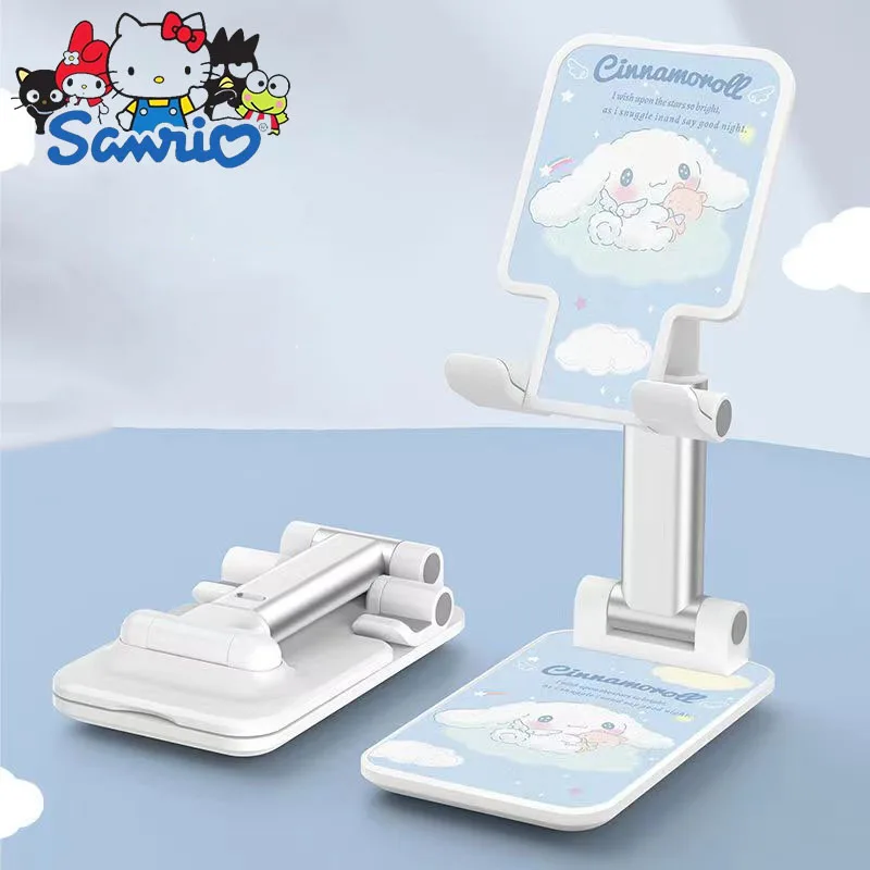 

Sanrio Retractable Foldable Phone Stand Cartoon Hellokitty Kuromi Cinnamoroll 360 Degrees Rotating Cute Phone Stand Kawaii Gift
