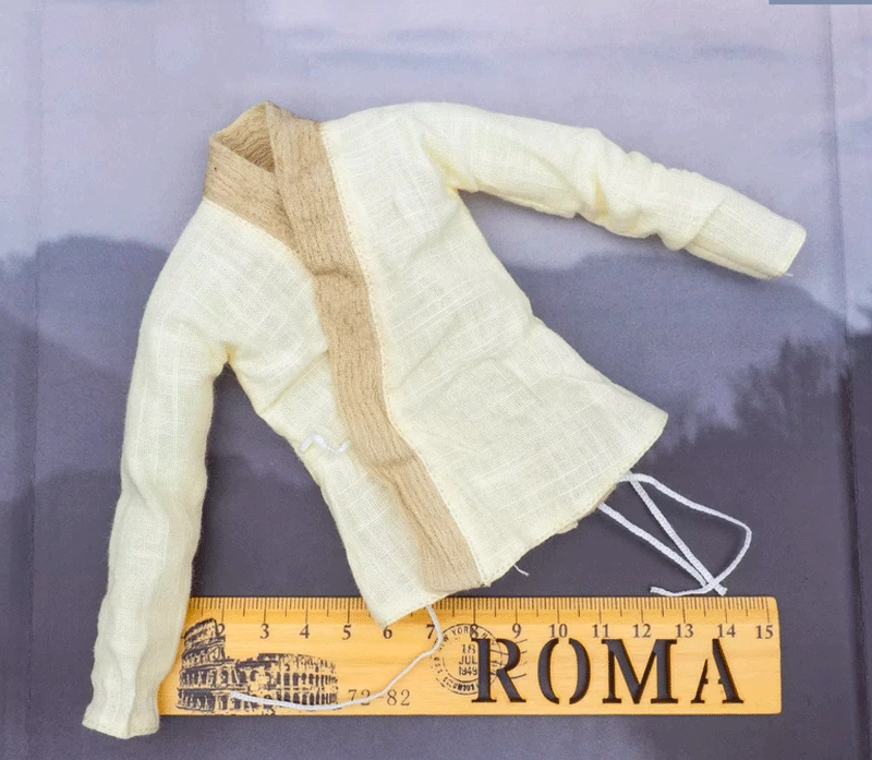 

QINGGE STUDIO 1/6 Scale Sodier Clothes Blind Man Shirt for 12’’ Action Figure