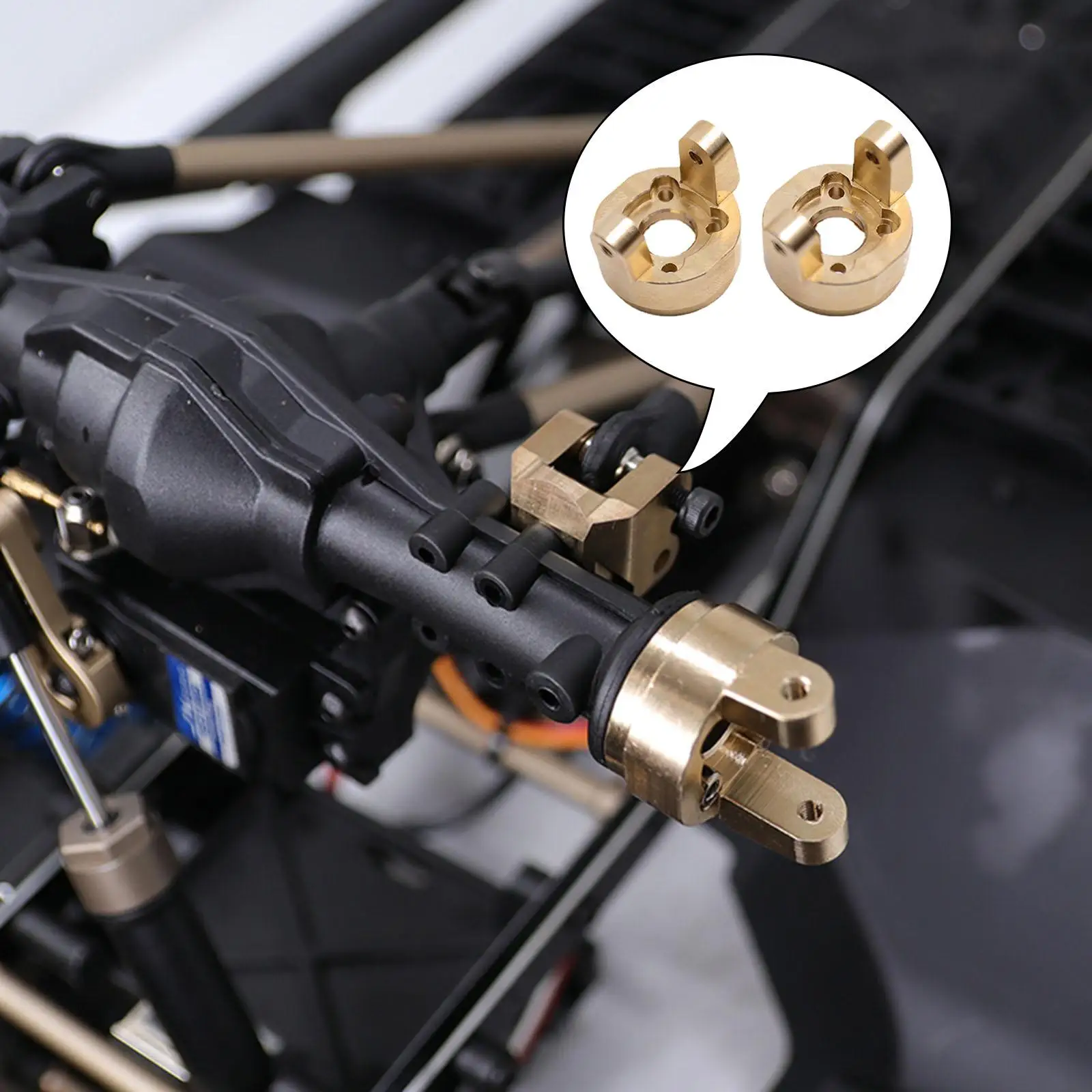 

2 шт RC база C сиденье медное рулевое управление для замены аксессуаров