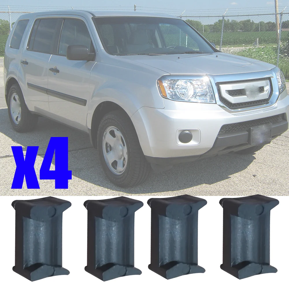 4X Ремкомплект ремня для проверки двери автомобиля, стопор, демпфирующий зажим, нейлон для Honda Pilot (II) YF4 (перед byłlen) 2008 2009 2010-112011