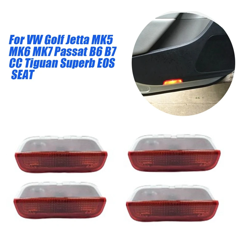 Задняя крышка для VW Golf Jetta MK5 MK6 MK7 Passat B6 B7 CC Tiguan 4 шт.