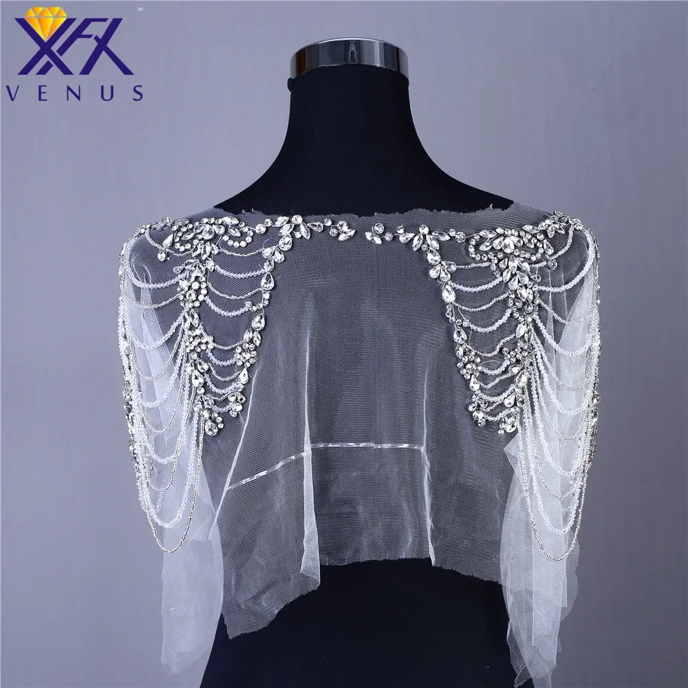 XFX VENUS 5 шт. Свадебная аппликация ручной работы Стразы хрустальные нашивки с