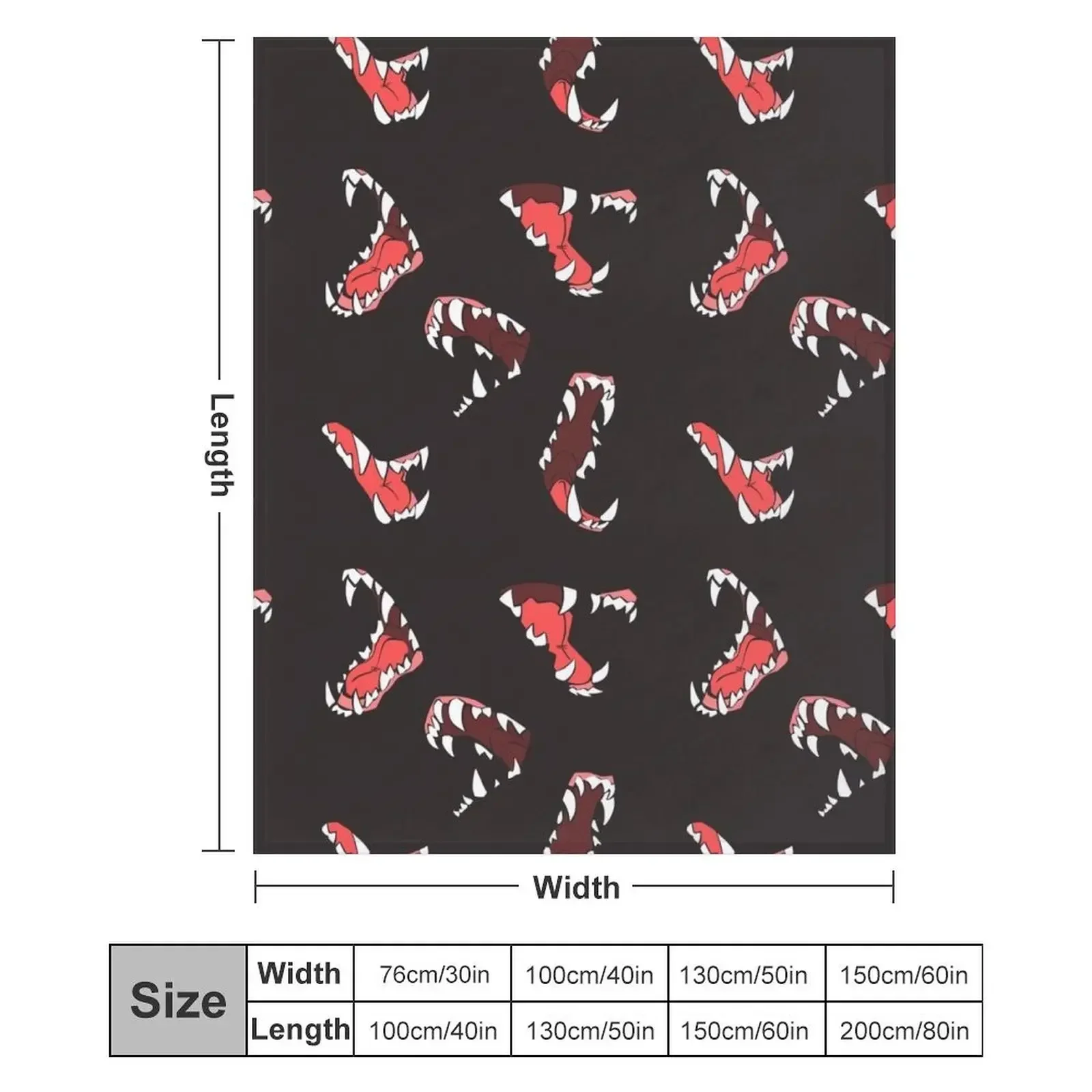 Maws плюшевое одеяло