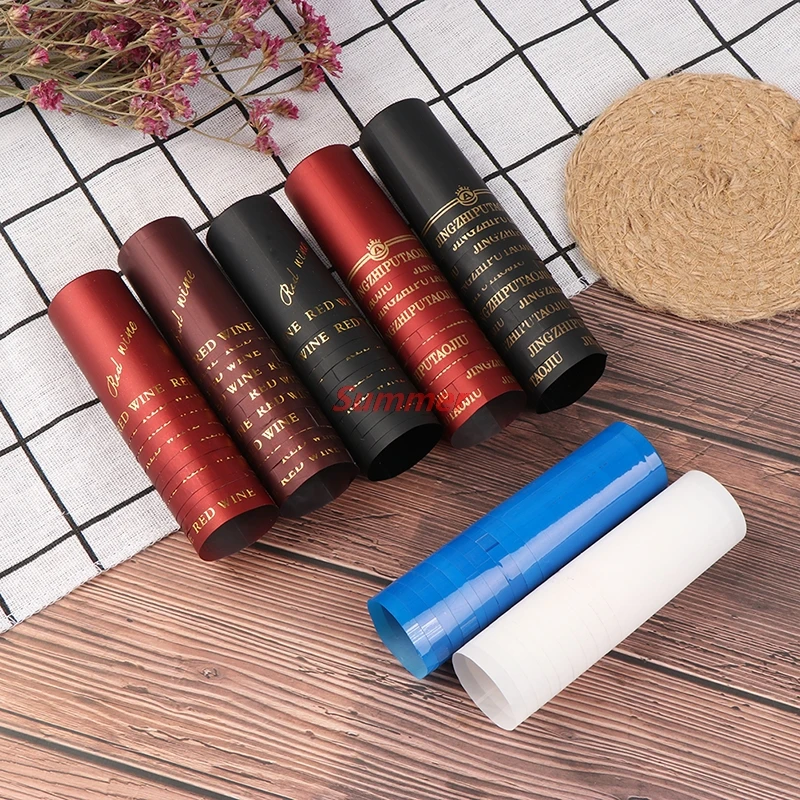 

10pcs PVC Heat Shrink Cap Barware Accessories For Home Brewing Wine Bottle Seal Wine Bottle Cover