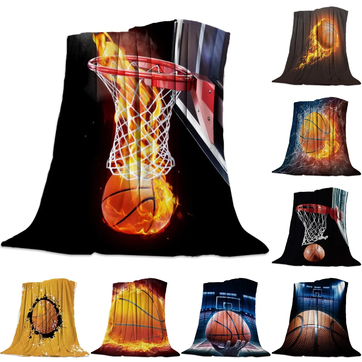 Sports Art Blanket Gift For Adults Kids Queen