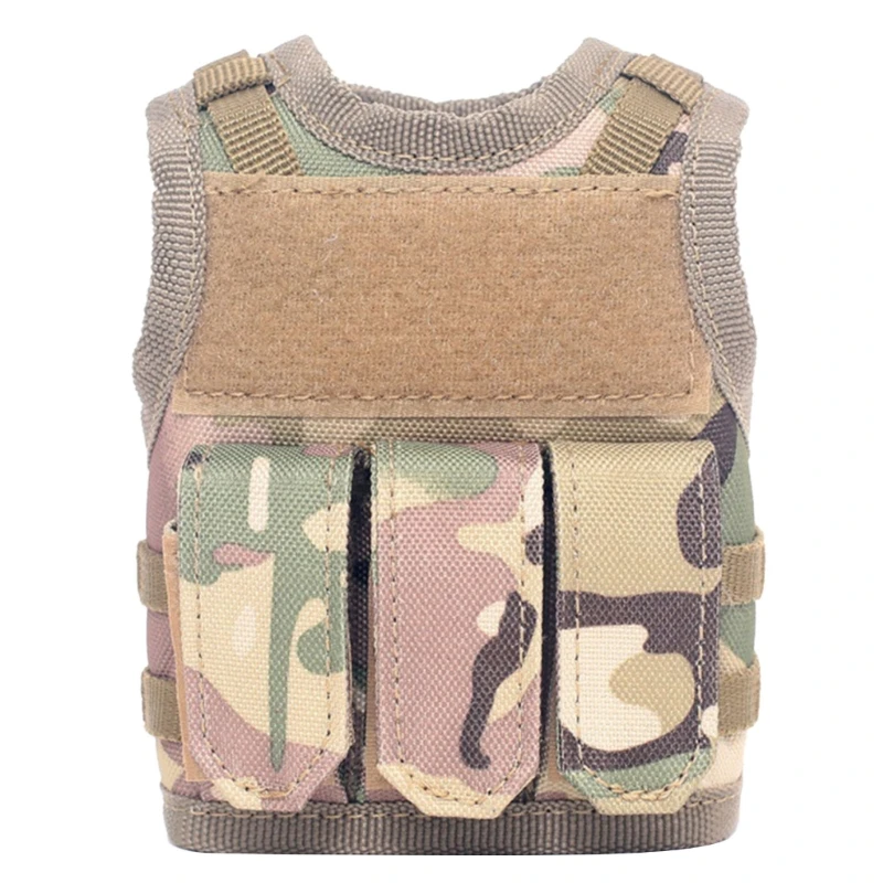 

Beer Bottle Vest Miniature Molle Vest for Cans or Bottles Decoration