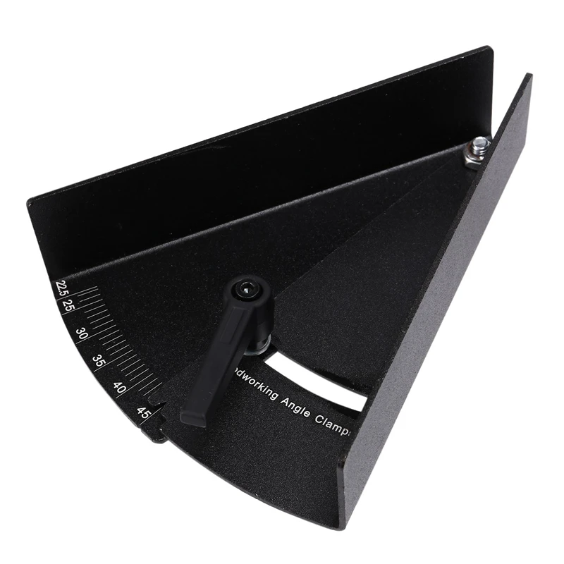 

Measuring Cutting Tool Adjustable Angle Clamp Protractor Corner Clamp Woodworking Measuring Tools