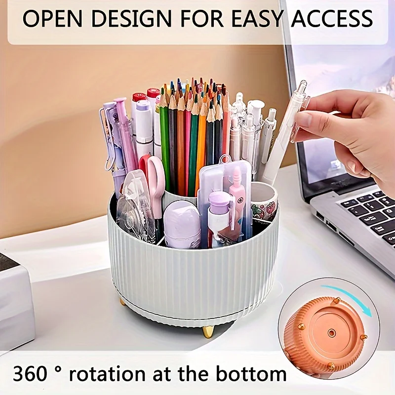 Вращающаяся коробка для фотографий большой емкости офисного хранения