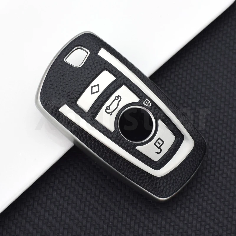 

ТПУ кожаный автомобильный чехол для ключа с дистанционным управлением для BMW 1 3 5 7 серии X1 X3 X4 X5 F10 F15 F16 F20 F30 F18 F25 M3 M4 E34 аксессуары