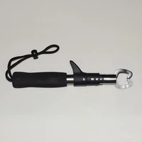 versatile stainless steel straight handle anti deformation fishing gripper for angling fish controller fishing grabber