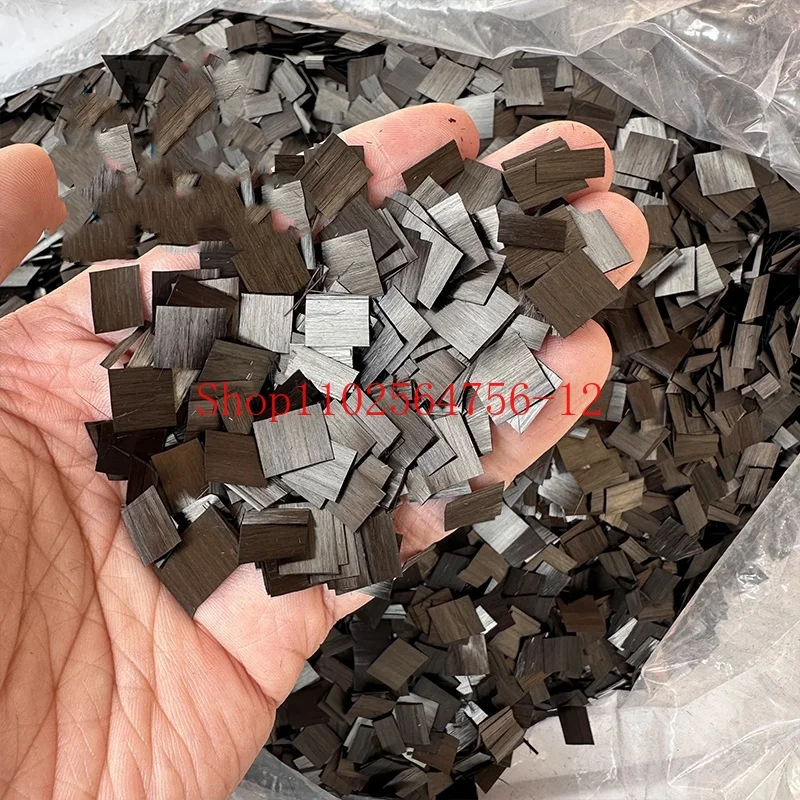 500 г 5/10/15/20 мм чешуйки из углеродного волокна кованые нарезанные пучок мраморной