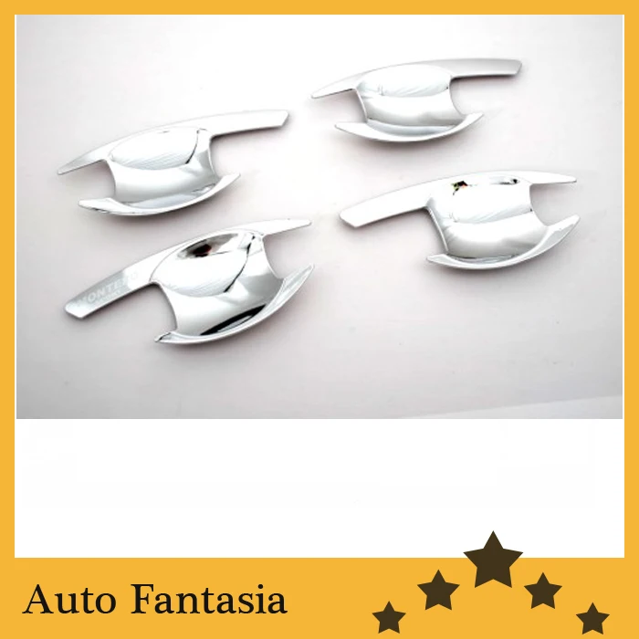 Стайлинг автомобиля хромированная чаша полости двери для Mitsubishi Challenger/Pajero Montero Sport