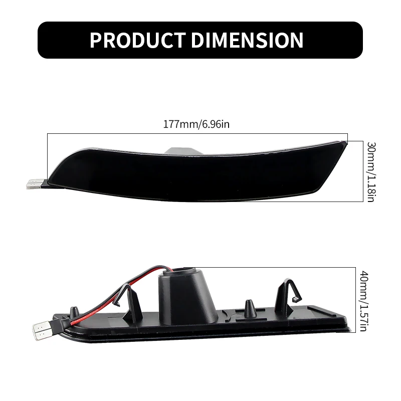 1 пара для Chevrolet Camaro 2016 2017 2018 2019