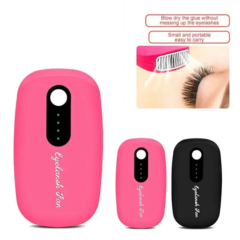 

Eyelash Fan Dryer USB Portable Rechargeable Fast Dry Mini Fan for Eyelash Extension Mascara Makeup Tools