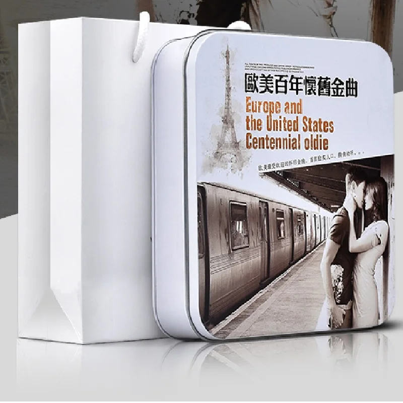 

Музыкальные песни Oldie Centennial в Европе и США, 10 CD-дисков, английский DSD HQ LPCD диск