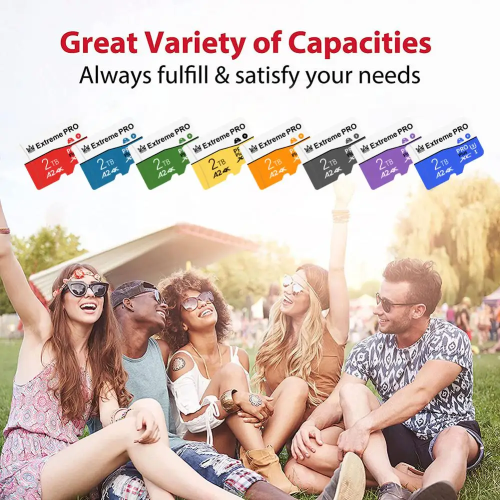 Фото Карта памяти для Xiaomi, флэш-накопитель на 1 ТБ, Sd, TF-карта, мини-Sd-карты, 64 ГБ, 32 ГБ, 128 ГБ, карта памяти с бесплатным пакетом S №5