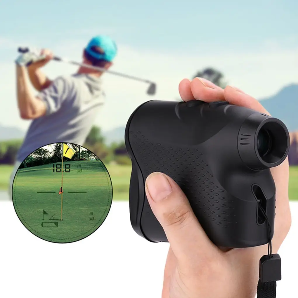 Rangefinder Distance Meter Digital 6X 5m-600m Monocular Type Rangefiner Golf Distance Measuring Tool