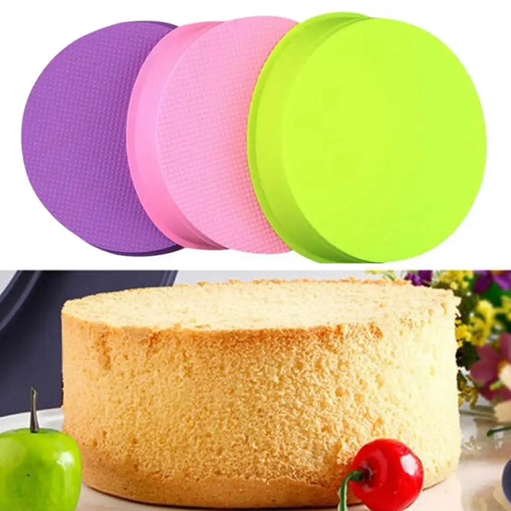 

Brownie Cheese Toast Cake Mold Non-stick Silicone Round Tool Dessert Kitchen Pan Supplies Mould Bread Bakeware Loaf Baking F5S3