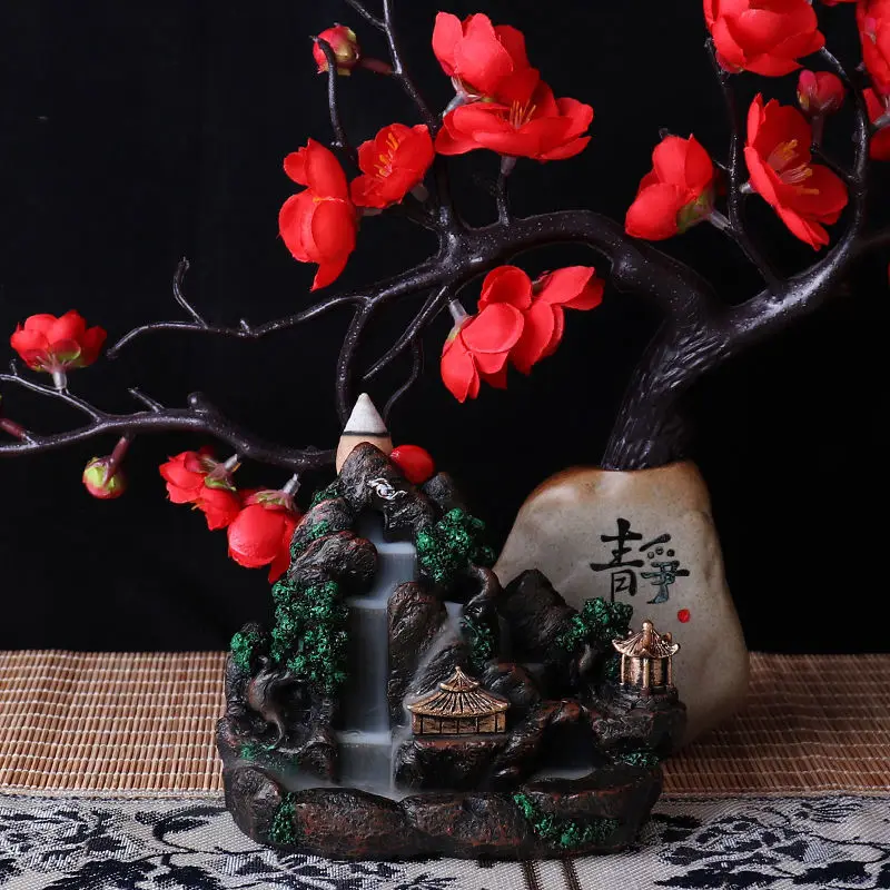 

Backflow Incense Burner Sandalwood Repellent Mosquito Incense Household Incense Toilet Deodorant Tower Incense Burner