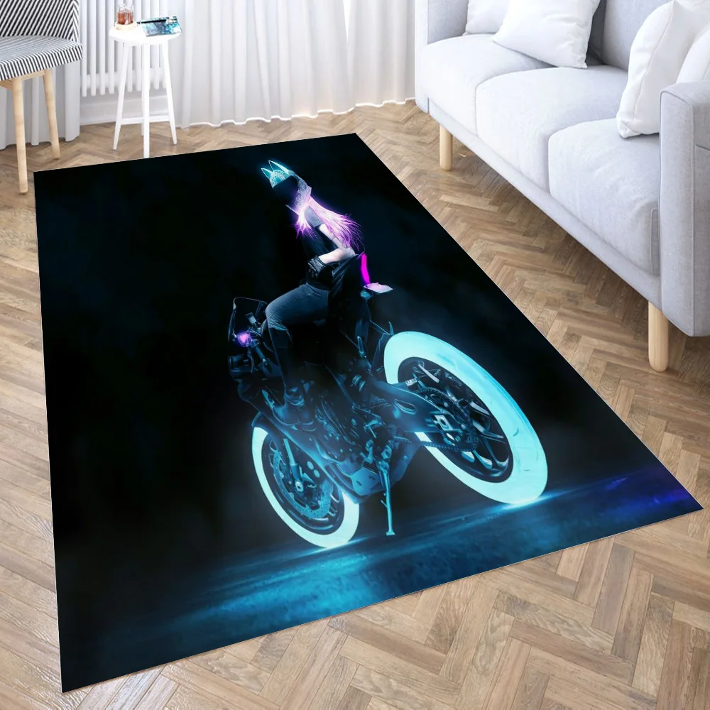 

Cyberpunk R1 Carpet Living Room Large Area Rugs Bedroom Carpet Modern Home Living Room Decoration Floor Lounge Rug