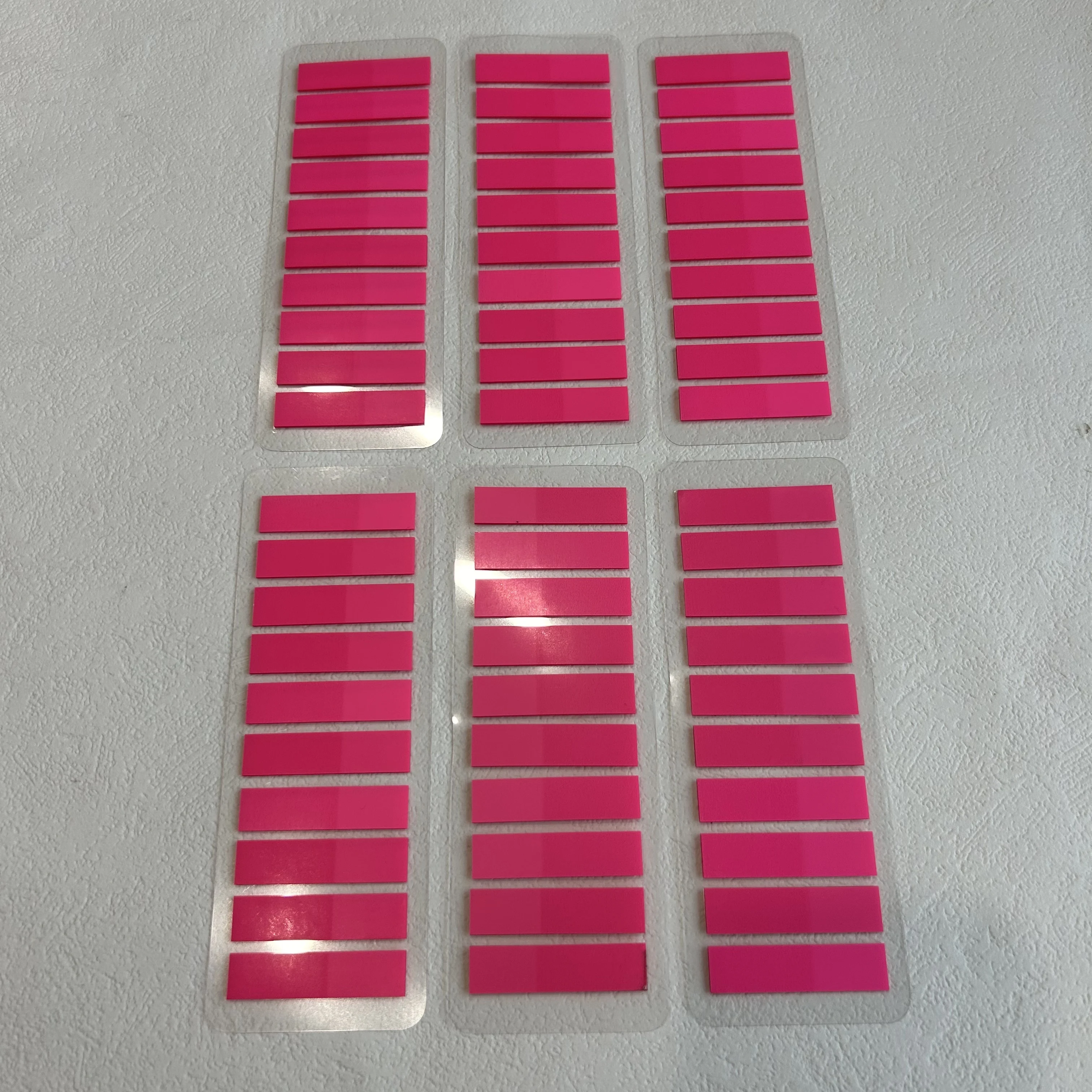 

6 упаковок, 1200 листов, прозрачные липкие заметки, самоклеящиеся аннотации, книги, закладки, блокнот, индексные вкладки, канцелярские принадлежности