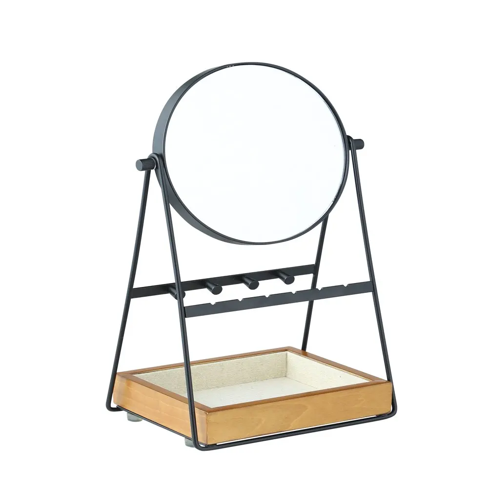 

Hives & Honey Lina Jewelry Mirror Necklace Stand Black