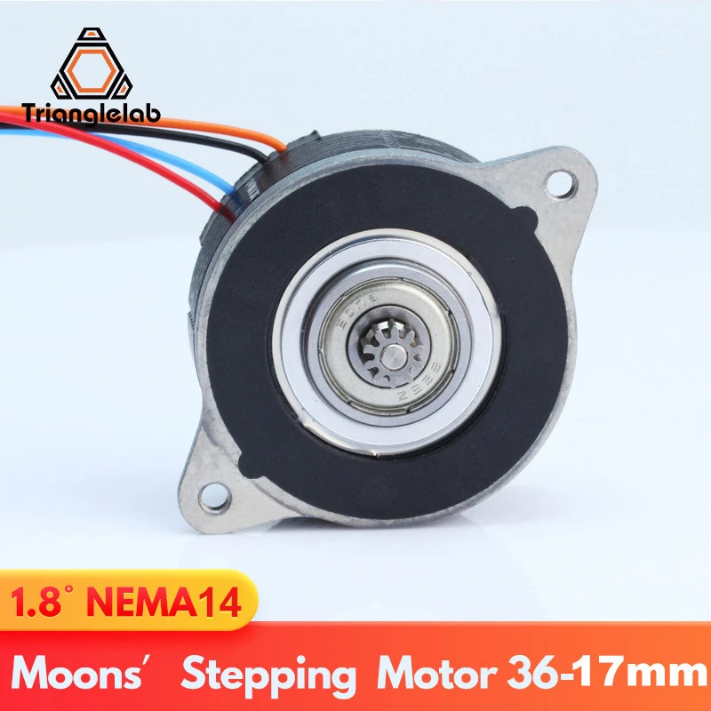Мотор Trianglelab Moons NEMA14 36 мм 17 улучшенный мотор альтернатива LDO для экструдера Orbiter