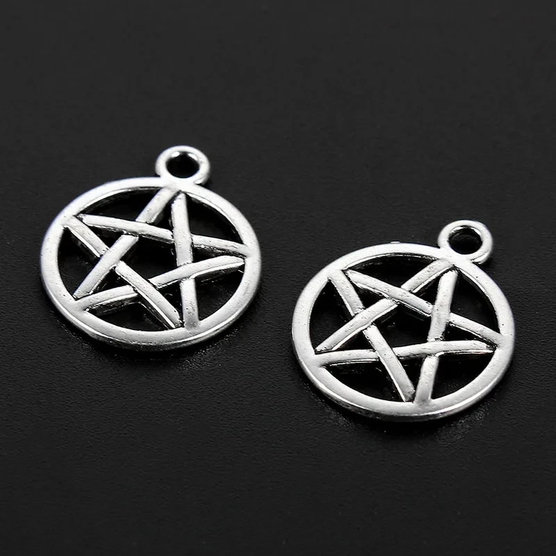 10 шт. подвески для браслета серебро