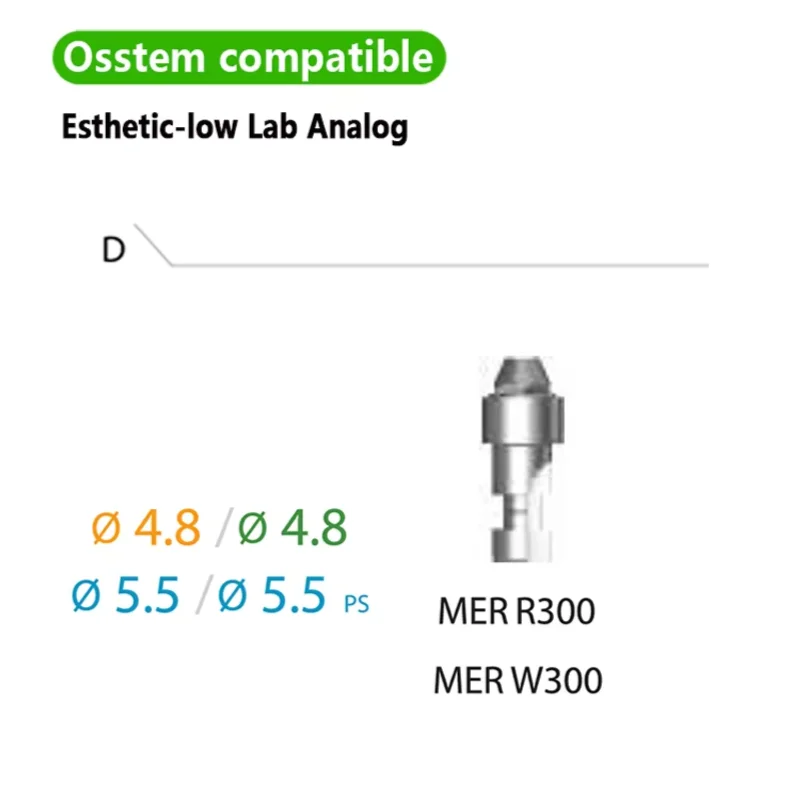 Фото Аналоги Osstem Multi Unit и Esthetic-Low Lab для имплантационных систем: индивидуальные OEM/ODM-изделия для зуботехнических лабораторий, аналоги абатментов и литые штифты №3