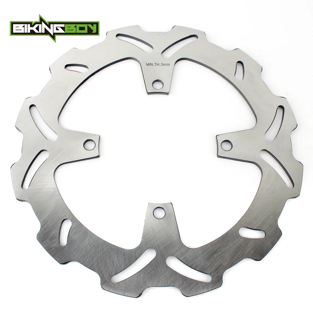 Фото Тормозной диск BIKINGBOY для KX125 KX250 03-05, KX250F 04-05, KDX 125 90-03, KDX 200 86-06, KDX 220 94-05, KLX 250 09-25 (передний) №2