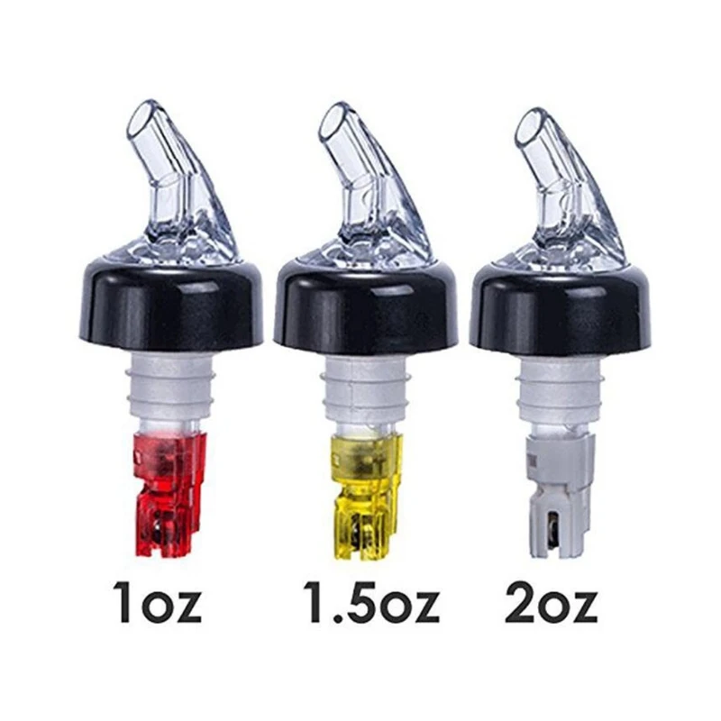 

Portable Wine Stopper Quantitative Wine Pourer Alcohol Liquid Dispenser Measuring Oil Bottle Spout Wine Decanter Bar Too
