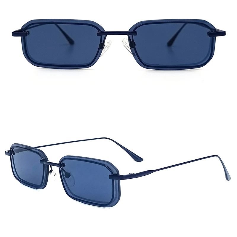 Солнцезащитные очки HBK мужские и женские в стиле ретро небольшие солнечные