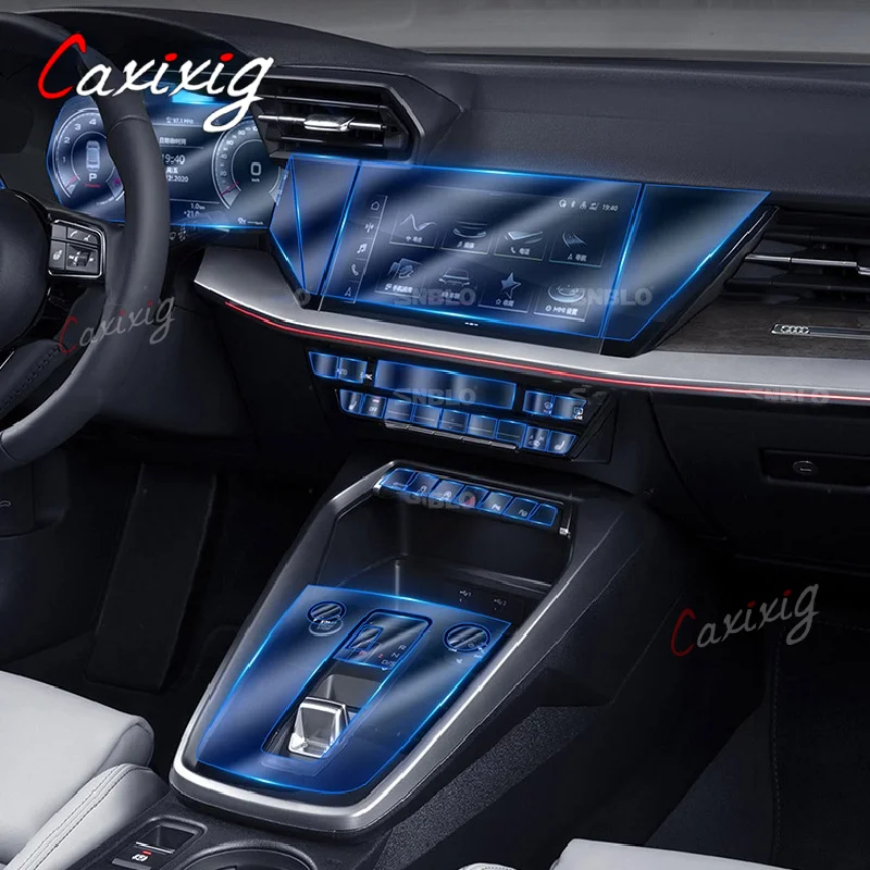 Внутренняя центральная консоль для Audi A3 8Y 2021Car прозрачная фотопленка ремонта от