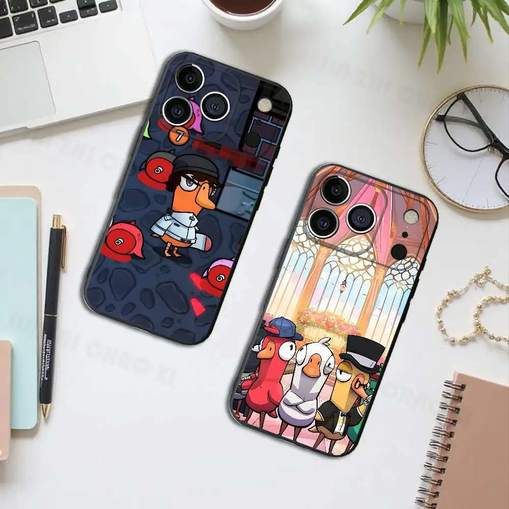 Фото Мягкий силиконовый чехол G-Goosee D-Duck Kill для iPhone 17 16 15 14 13 12 11 Pro Max Plus X XR SE №1