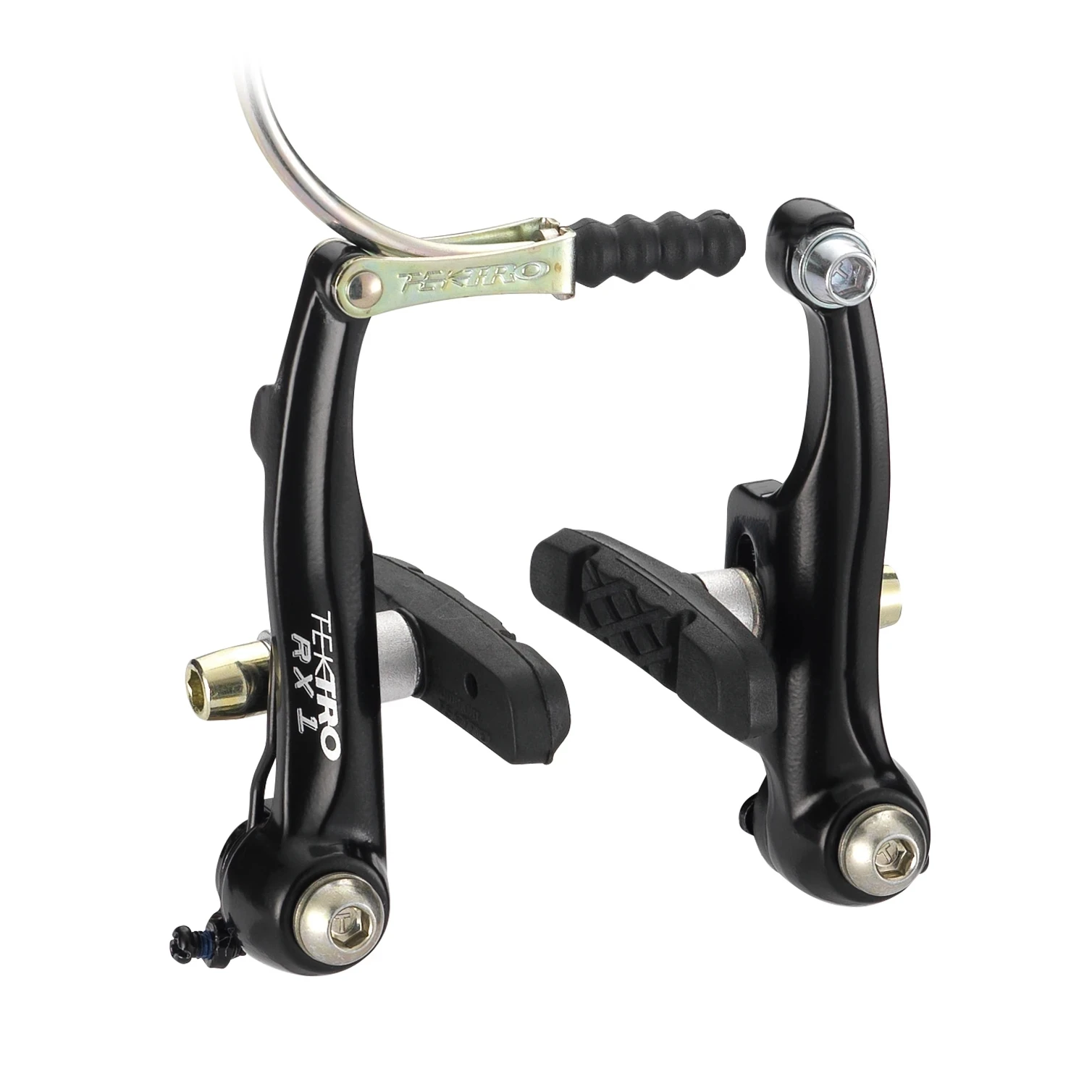 Фото TEKTRO Mini-V RX1 BMX штангенциркуль из алюминиевого сплава боковой Тяговый тормоз велосипедный зажим длина руки 80 мм с 836,12 Тормозная обувь №4