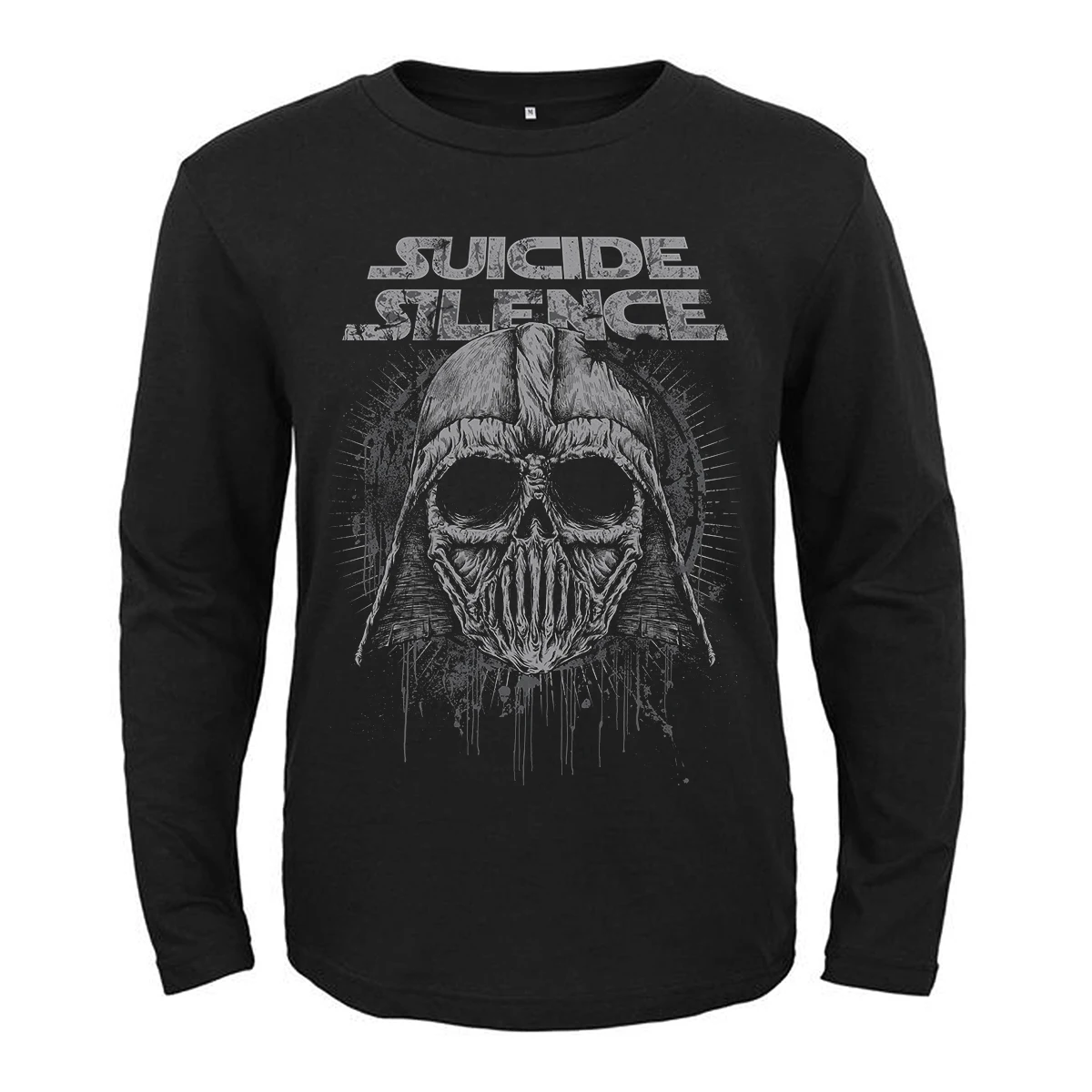 

8 Designs Suicide Silence Rock Band Shirt Customize Print Punk Hardrock Heavy Dark Metal 100%Cotton Horrible Skull