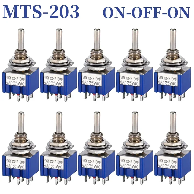 

Набор из 10 мини-переключателей MTS-102 103 MTS-202 203