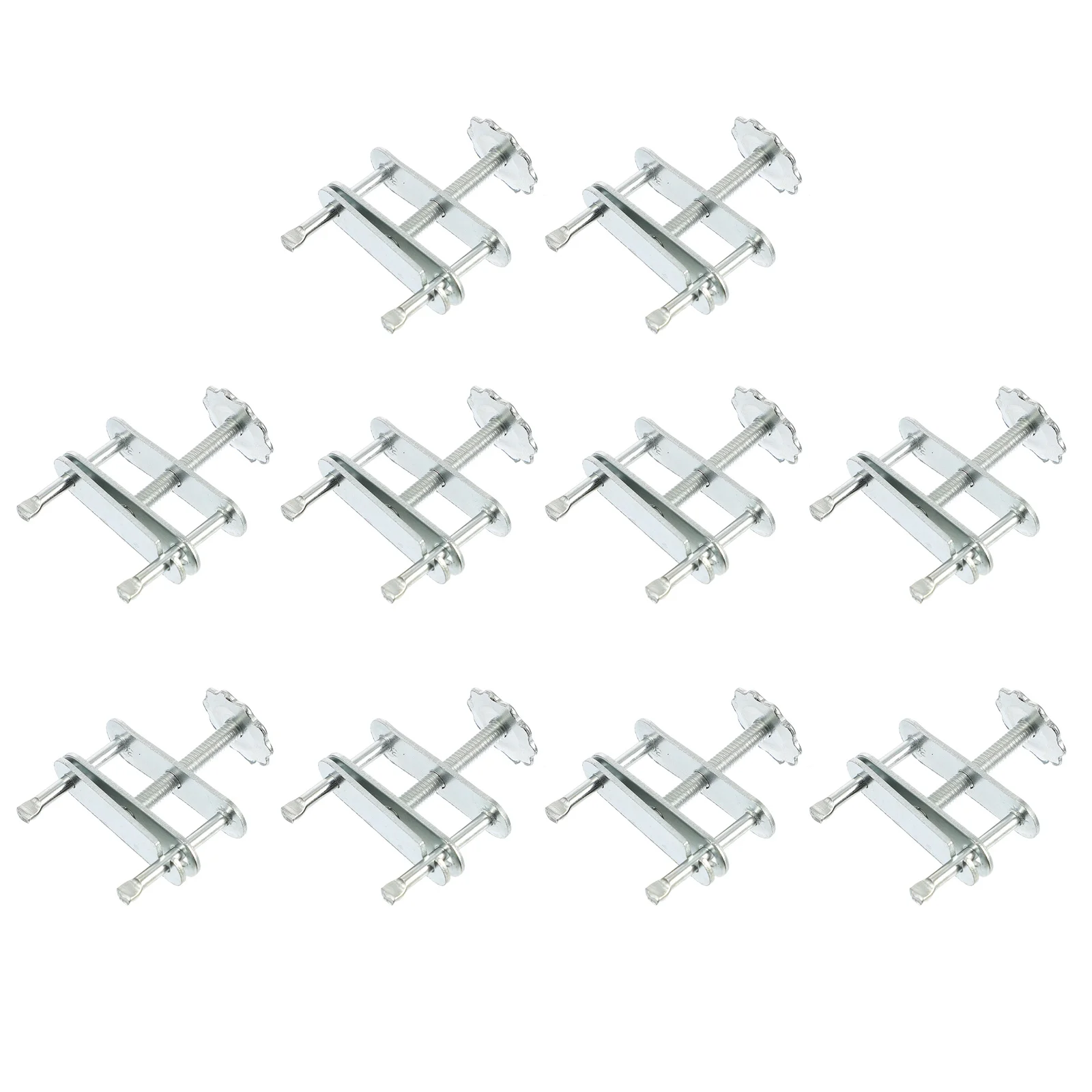 10 Pcs Waterproof Clip Stainless Steel Clamps Fixture Galvanized Iron Coil Spring Compressor