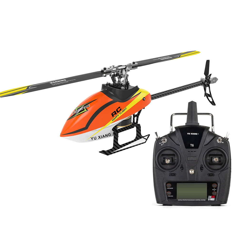 

YU XIANG F180 2.4G 6CH 6-axis Gyroscope 3D 6G System Brushless Motor Aileron-less Helicopter RC Quadcopter Remote Control Toys