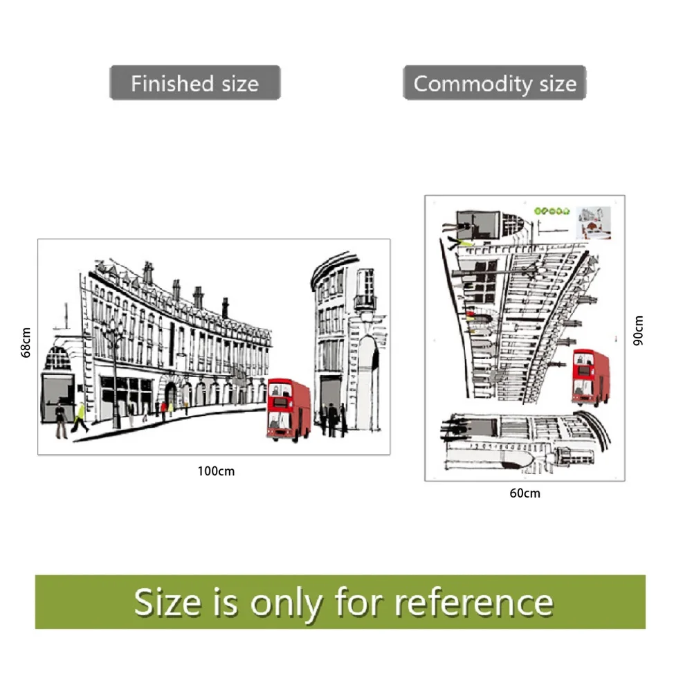 Европейские креативные настенные Стикеры гостиная спальня теплые романтические