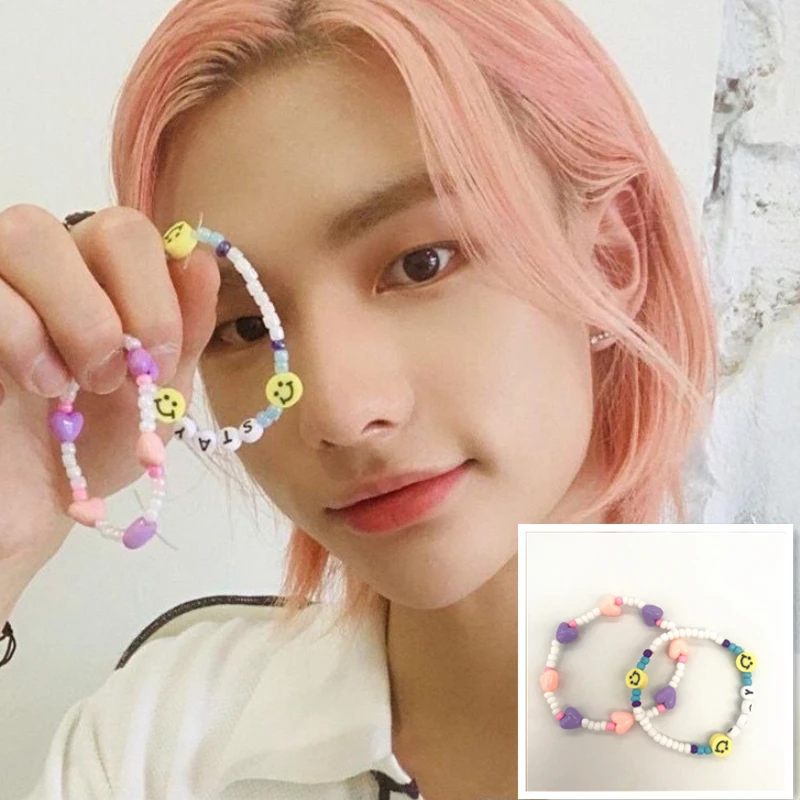 1 шт. женский браслет с надписью Kpop