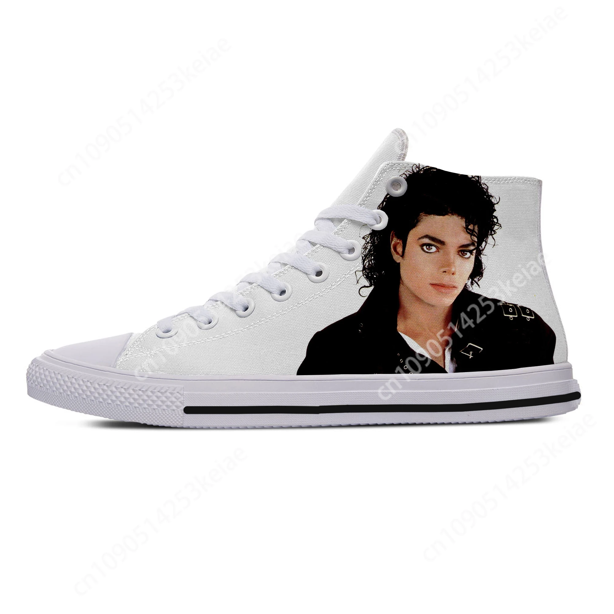 Популярные мужские и женские модные туфли в стиле хип-хоп летние King of Pop Michael Jackson