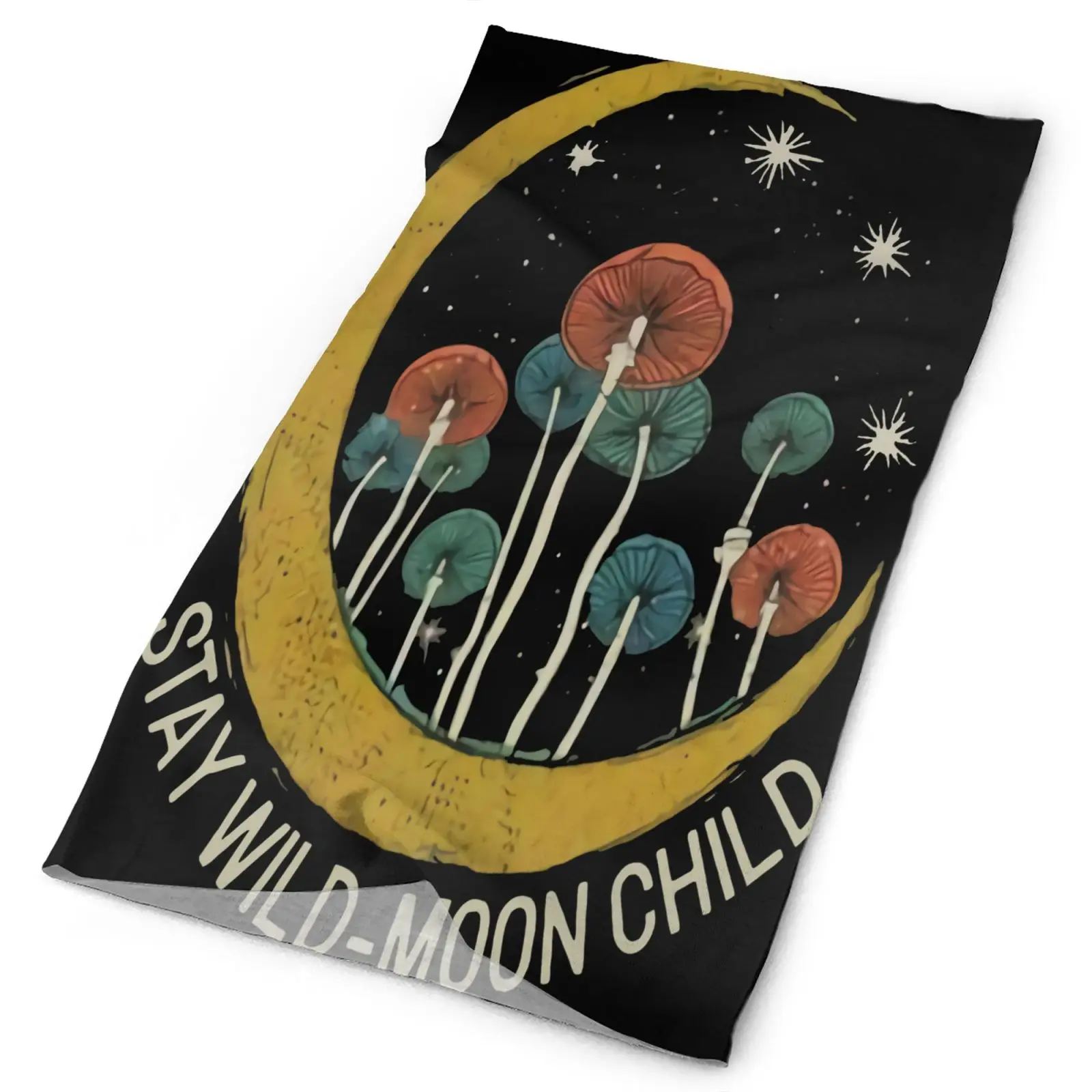 

Мужская Бандана с принтом грибов Stay Wild Moon, Балаклава, шапка, шарфы и шали, Мужская бандана, защитная маска, Велоспорт, тактическая одежда, муж...