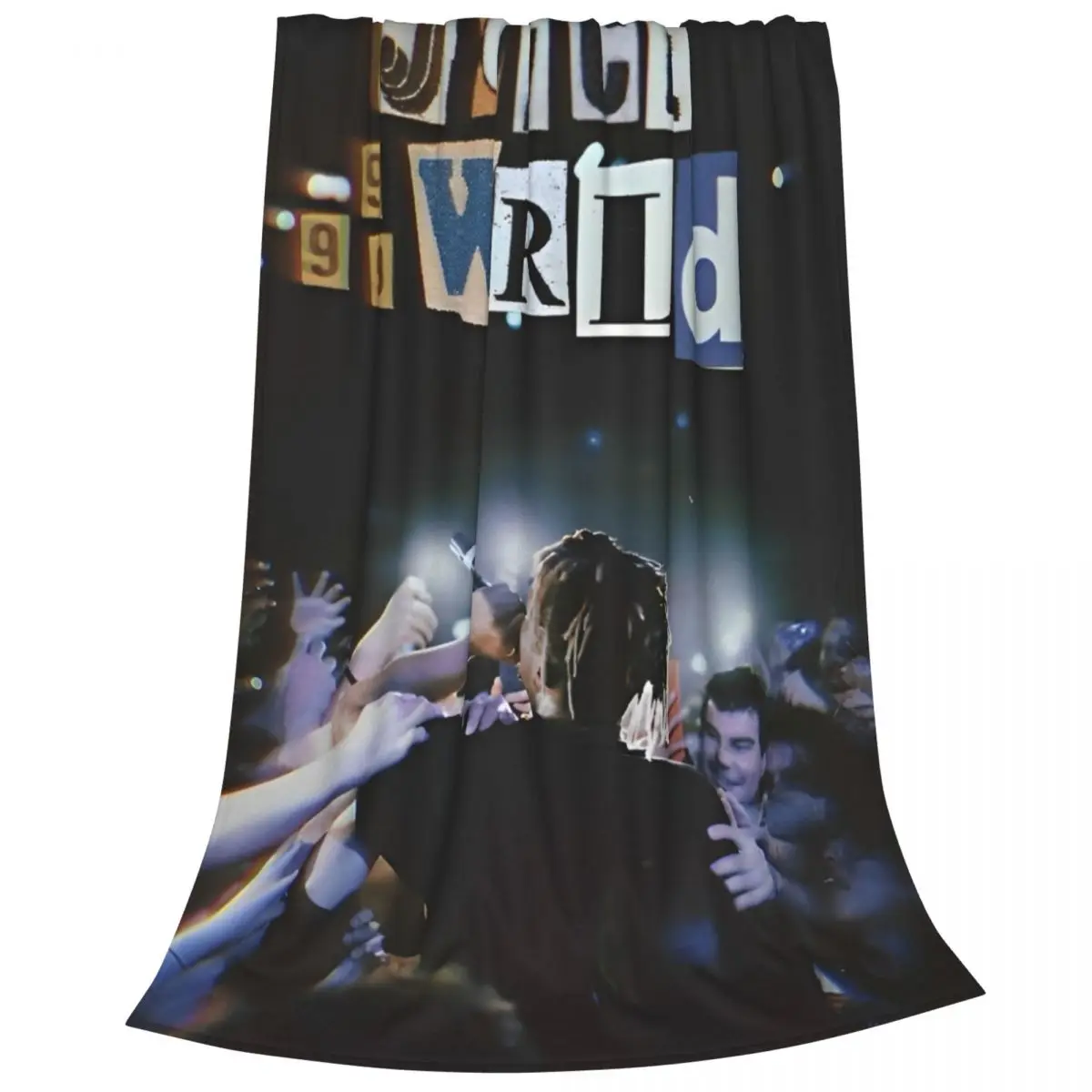 Одеяло Juice Music Wrld фланелевое забавное теплое одеяло для украшения постельного