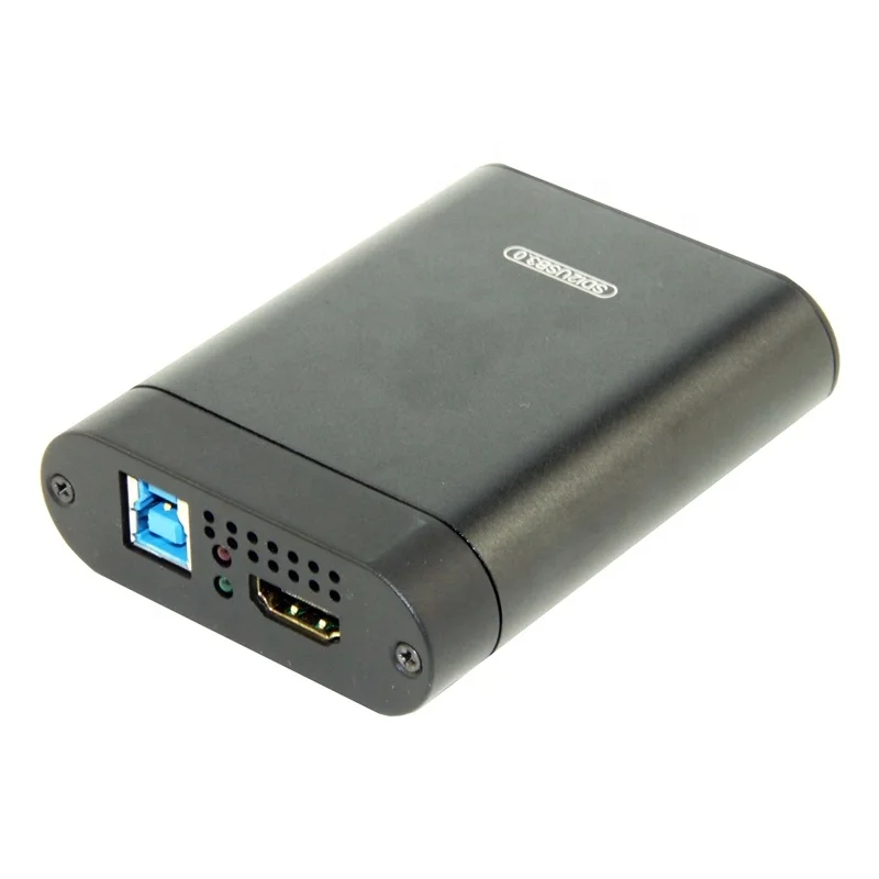 

USB3.0 SDI HDMI VIDEO CAPTURE Box Card Grabber Game Zoom Conference Live Streaming Broadcast 1080P OBS vMix Wirecast Xsplit