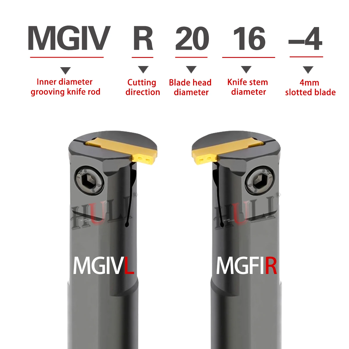 MGIVR/L 2016 Держатель инструмента для обработки канавок Токарный станок с ЧПУ