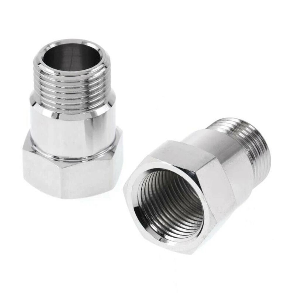 

2 Pcs Car M18x1.5mm Threaded O2 Oxygen Sensor Fitting Adapter Extended Isolation Fits Most Standard Car