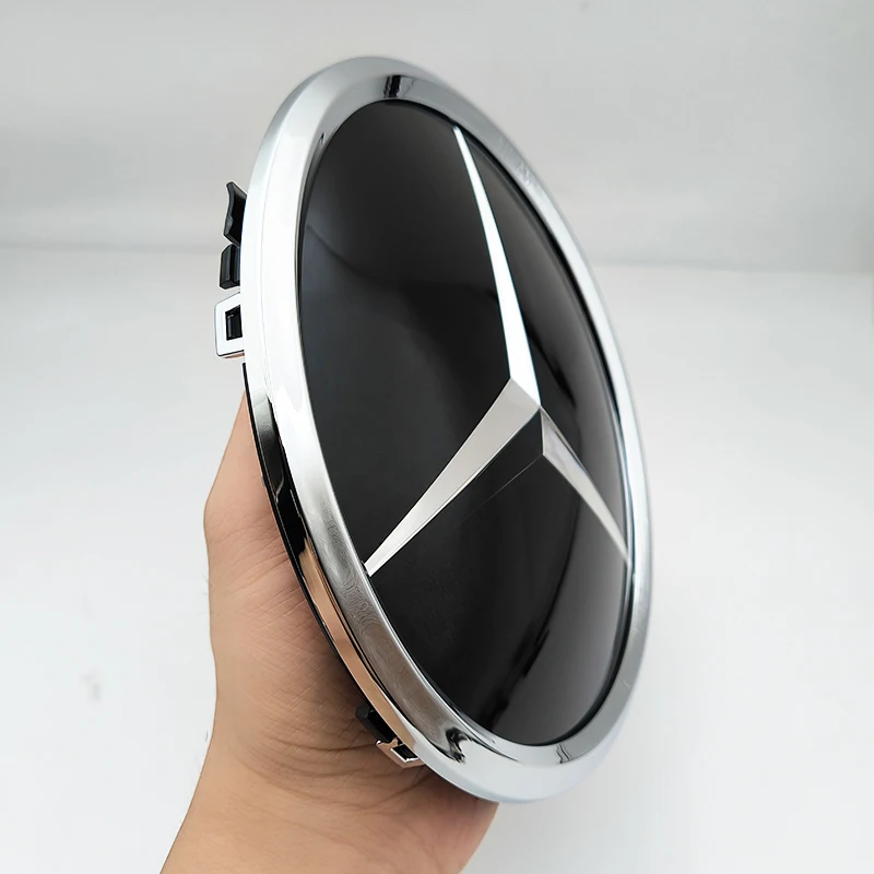 Передняя решетка со звездой эмблема значок для Mercedes Benz W204 W205 W206 C43 C63 C180 C200 C220 C250 C300