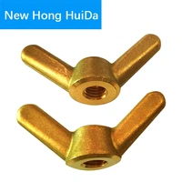 m8 m10 m12 m14 m16 m18 m20 m22 m24 butterfly brass wing nut copper hand screw cap accessories sheep horn fixing hook hardware