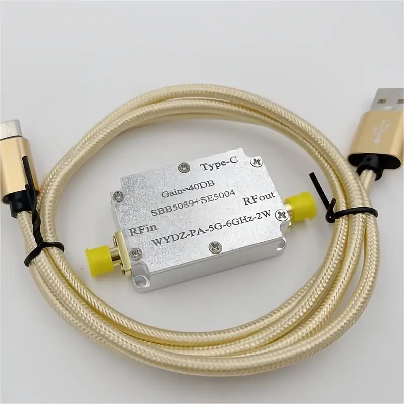 

SBB5089 + SE5004 телефон-6 ГГц 2 Вт микроволновый Радиочастотный усилитель мощности 40 дБ телефон-6 ГГц-2 Вт